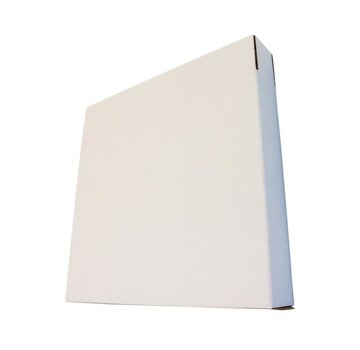 Specipack Boîte à images - blanc - carton double ondulé - 100 x 15 x 75 cm