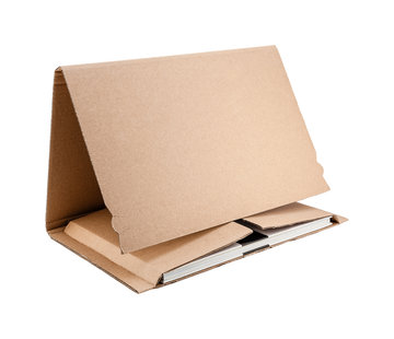 Specipack Emballage pour livres 350 x 350 x 100 mm Courbe en B - Lot de 50 boîtes