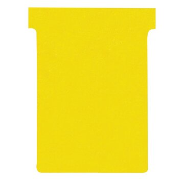 Nobo - Cartes T-board - index 3 -120 x 92 mm - jaune