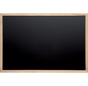 MAUL - tableau noir avec cadre en bois - 60x90cm