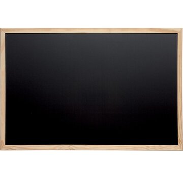 MAUL -  krijtbord zwart met houten frame -  60x90cm