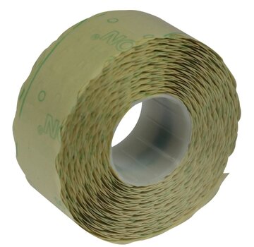 Etiketten voor prijstang Samark -  26 x 12 mm - permanent - 12 rollen