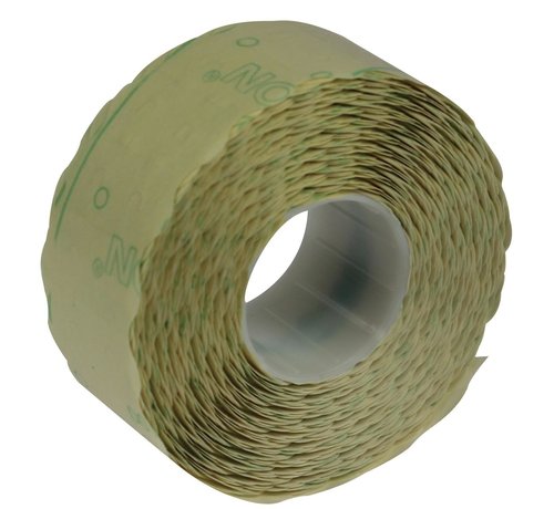 Etiketten voor prijstang Samark -  26 x 12 mm - permanent - 12 rollen