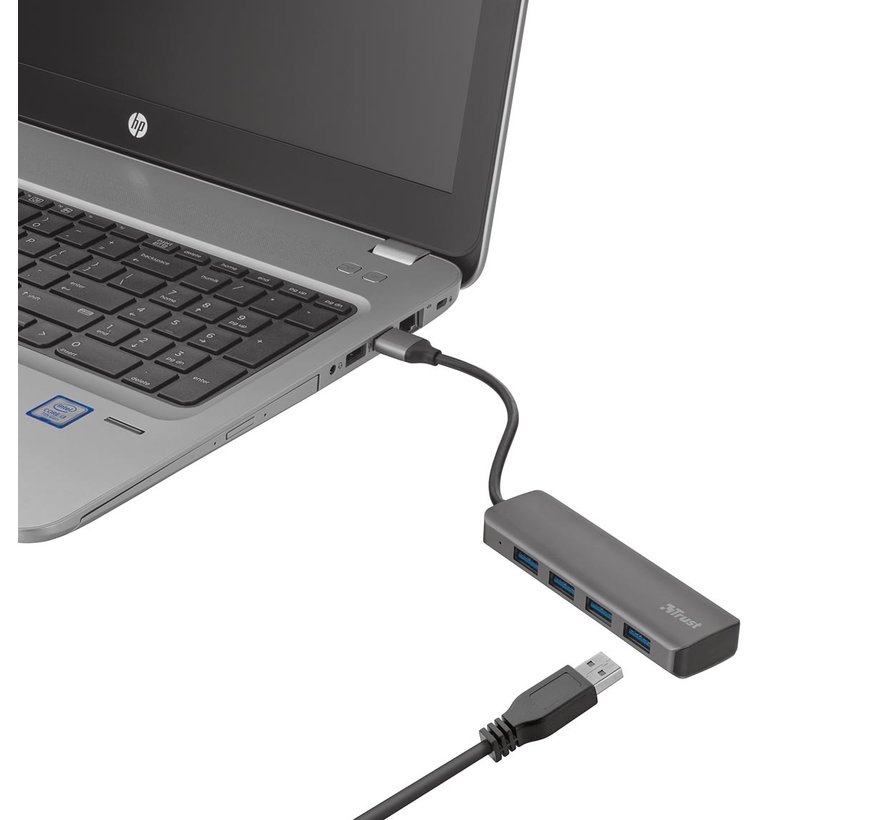 Trust - Halyx USB 3.2 Hub 4-poorten