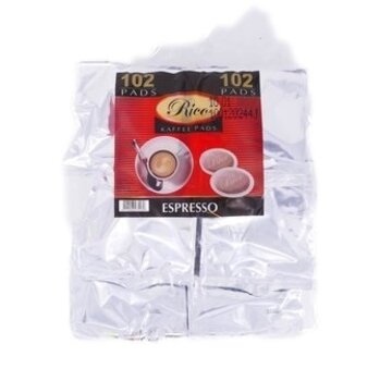 Rico - megazak met 102 koffiepads - espresso