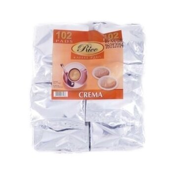 Rico - méga-sac avec 102 dosettes de café - crema