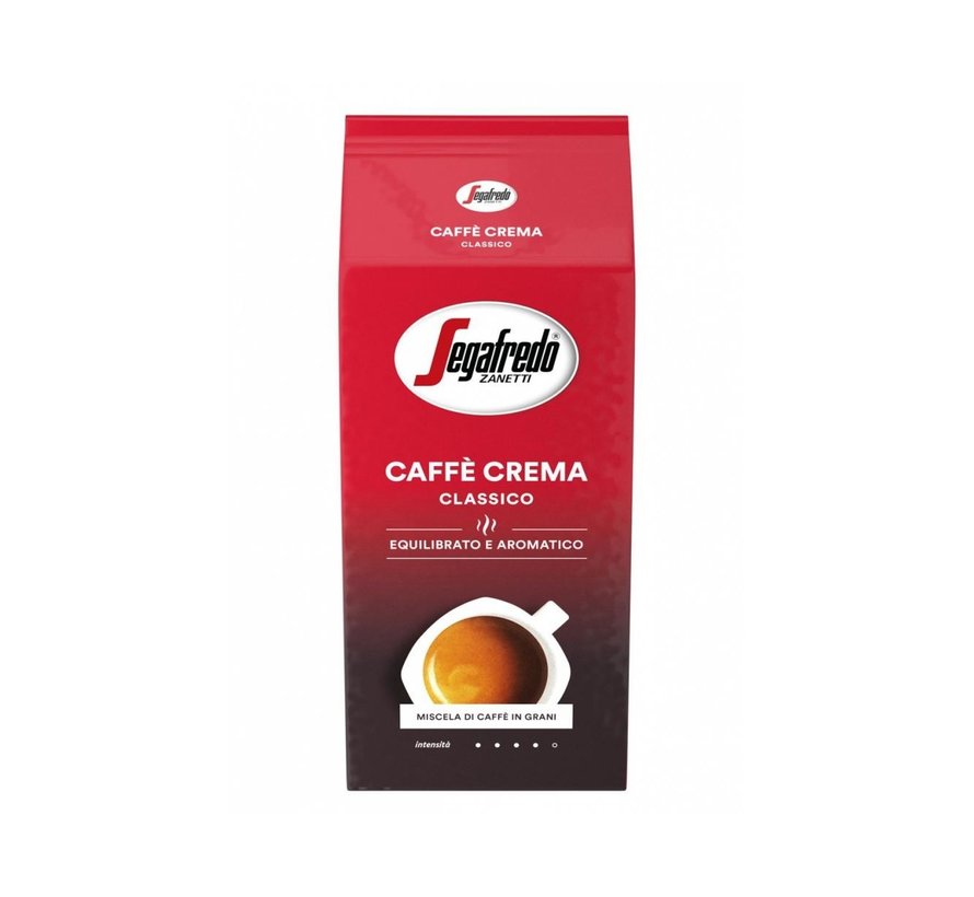 Segafredo - crema classico bonen - 1kg