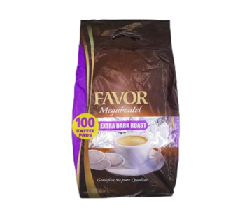 Favor - megabeutel - darkroast- 100 dosettes de café