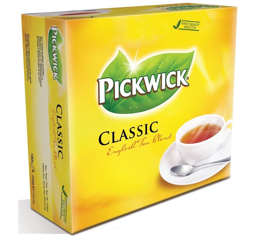 Pickwick thee - English Tea Blend - pak met 100 theezakjes