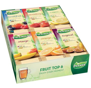 Pickwick thee - combipack fruitthee - pak met 150 theezakjes