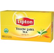 Lipton - thé - Yellow Label Tea - paquet de 100 sachets de thé