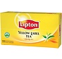 Lipton - thé - Yellow Label Tea - paquet de 100 sachets de thé