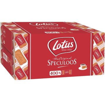 Lotus speculoos - 400 stuks - individueel verpakt