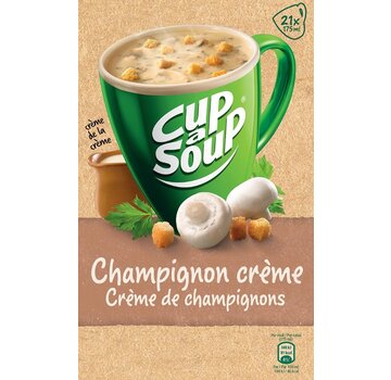Cup-a-Soup - crème de champignons avec croûtons - paquet de 21 sachets