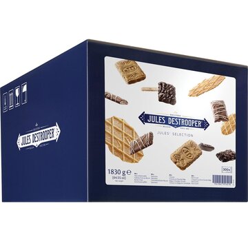 Biscuits Jules De Strooper, - Sélection de Jules - 300 pièces - Emballage individuel