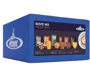 Hoppe koekjes - Bonte Mix -  150 stuks - Individueel verpakt