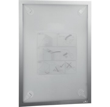 Durable - Cadre magnétique - argent - A3