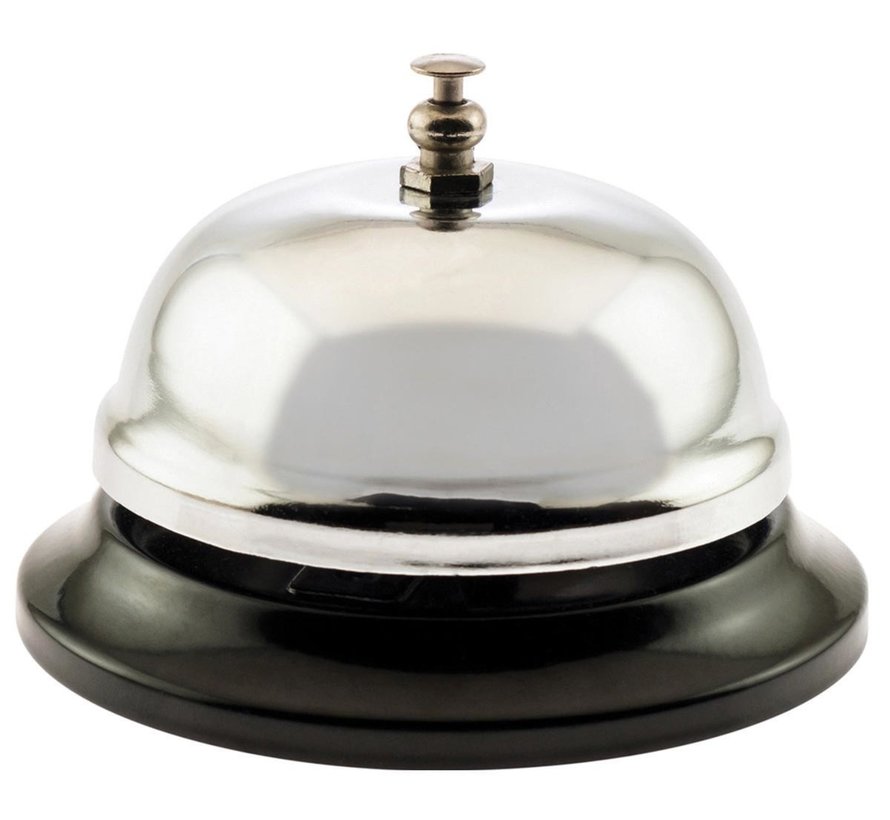 Receptiebel - uit staal - diameter 85 mm