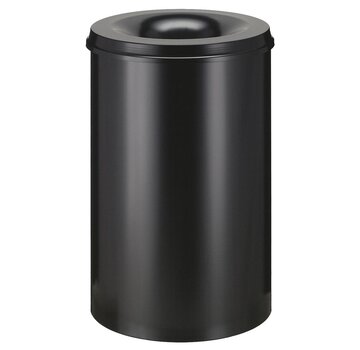V-part  - vlamdovende papierbak  - 110  l - zwart