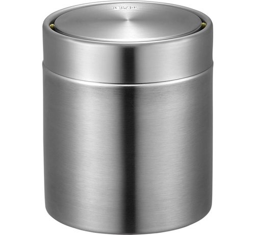 Eko - Poubelle de table - inox mat - 1,5 litres