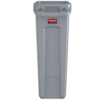 Rubbermaid - afvalcontainer Slim Jim - 87 liter - grijs