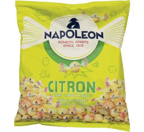 Napoleon snoepjes - citroen - zak van 1 kg - individueel verpakt