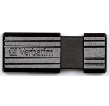 Verbatim - PinStripe - USB 2.0 stick -  8 GB - zwart