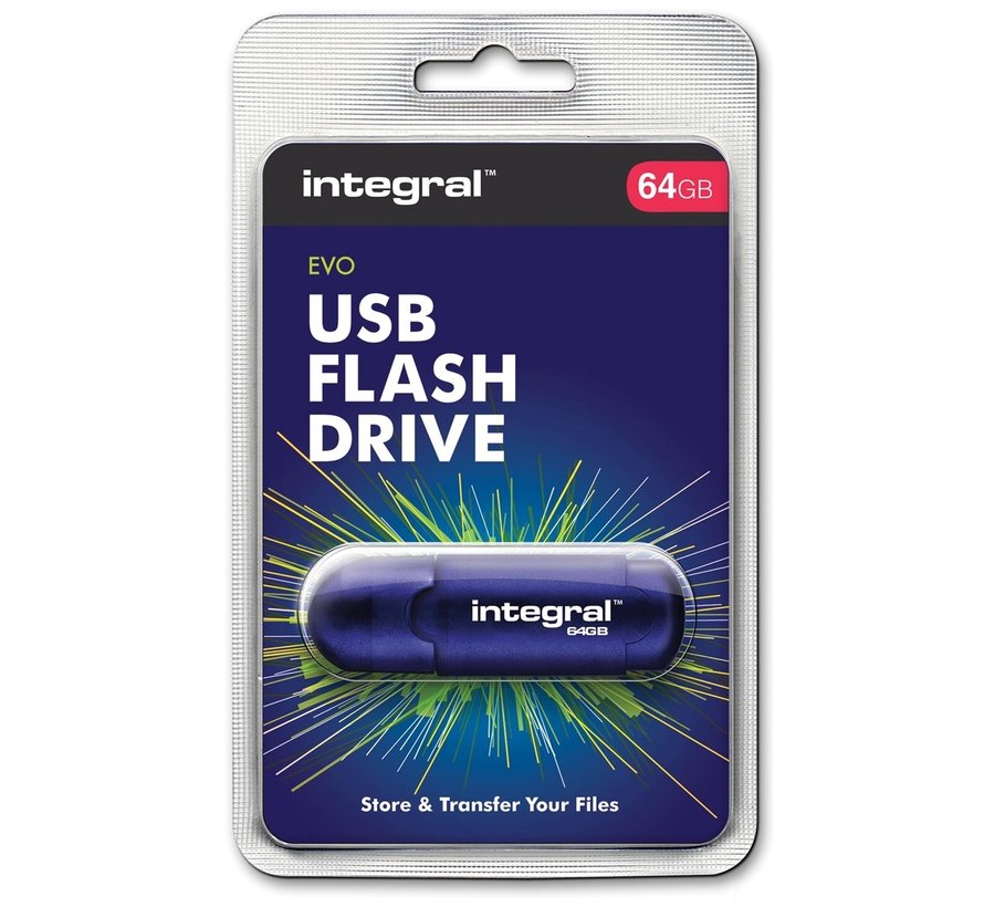 Integral - Evo USB 2.0 stick - 64 GB