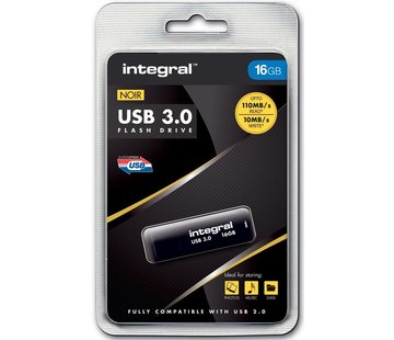 Integral - Clé USB 3.0 - 16GB - noir