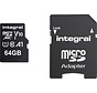 Intégral - Carte mémoire microSDHC - 64GB