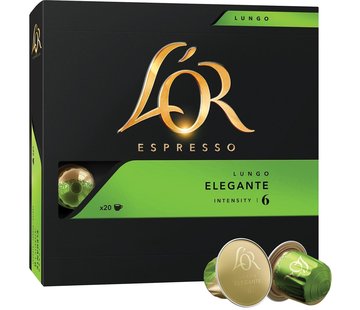 L'Or Intensité 6 - Lungo Elegante - 20 capsules