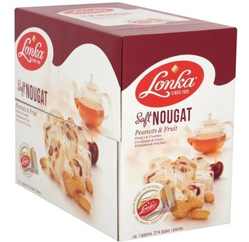 Lonka - Nougat -214 pièces - emballé individuellement