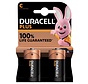 Duracell - pile Plus 100% - C - 2 pièces