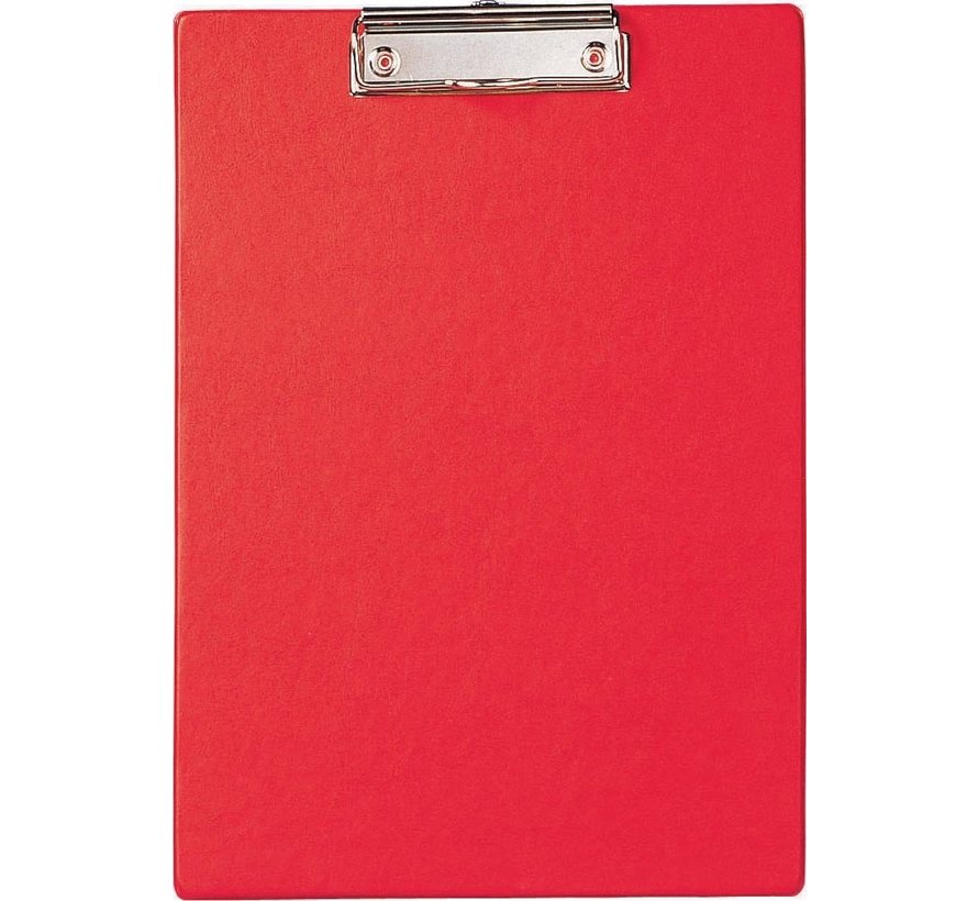 MAUL - klemplaat - pvc - A4  - staand - rood