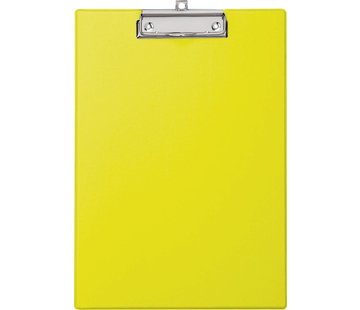 MAUL - presse-papiers - PVC - A4 - portrait - jaune