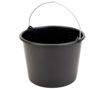 Merkloos Seau - 12 litres - noir