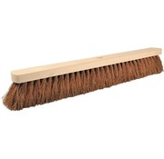 Merkloos Brosse à noix de coco - bois non peint - 60 cm