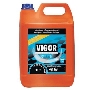 Vigor - allesreiniger - fresh force- flacon van 5 liter