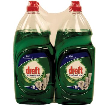 Dreft - handafwasmiddel  - classic 1 L - pak met 2 stuks