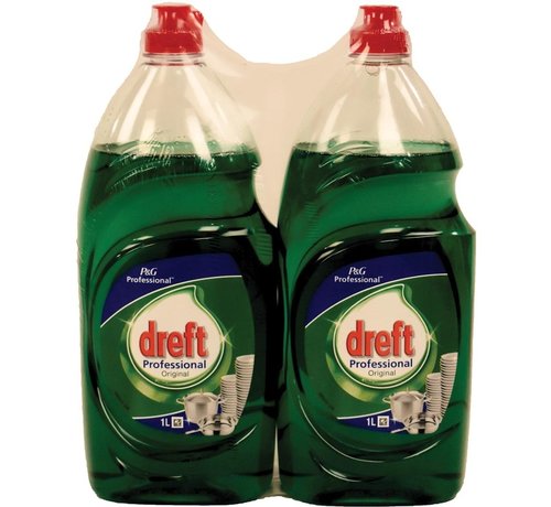 Dreft - handafwasmiddel  - classic 1 L - pak met 2 stuks