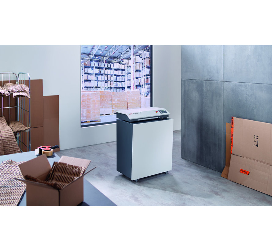 HSM - Profipack P425 - kartonperferator met afzuigsysteem