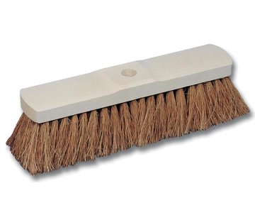 Merkloos Brosse à noix de coco - bois non peint - 32 cm