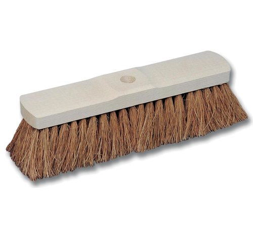 Merkloos Brosse à noix de coco - bois non peint - 32 cm