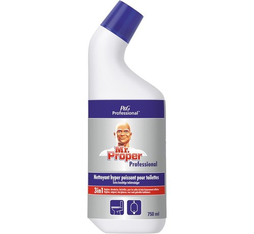 M. Proper - nettoyant pour salle de bains et toilettes - 3en1 - bouteille de 750 ml