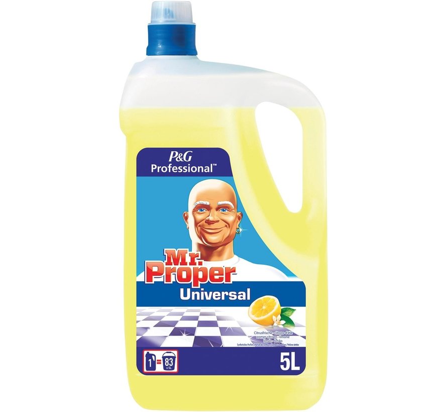 Mr. Proper  - allesreiniger - citroen - fles van 5 liter