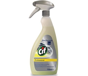 Cif - dégraissant de cuisine - bouteille de 750 ml