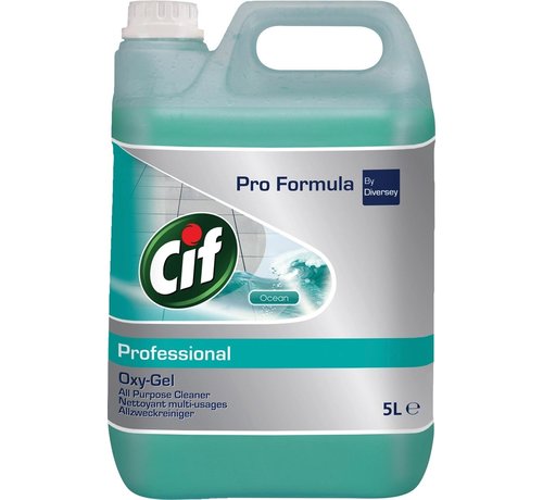 Cif - nettoyant tout usage - océan - bouteille de 5 litres