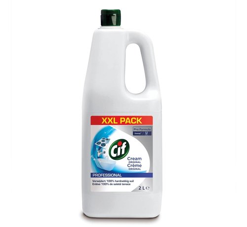 Cif - crème à récurer - bouteille de 2 litres