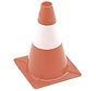 Perel - cône de signalisation - pion - hauteur 30 cm - rouge/blanc