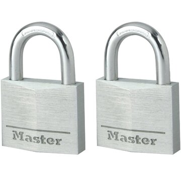 De Raat - Master Lock - cadenas avec serrure à clé - 2 pièces